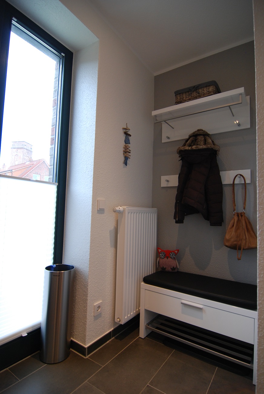 Garderobe / Eingangsbereich –
        Ferienhaus Windvogel